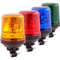 Girofar Rotativ 12/24V cu prindere cap de bara